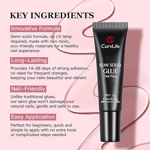 EXTRA - Semi Solid Nail Glue 2g